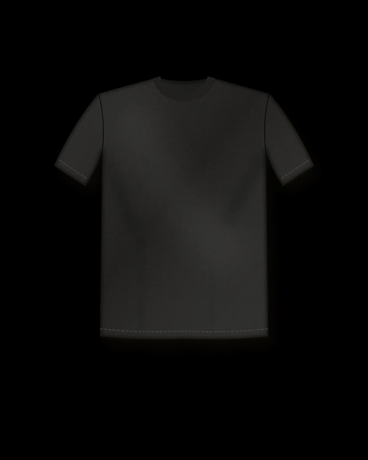 Boxy Tee Schwer, Farbe Tinte – Vorderseite